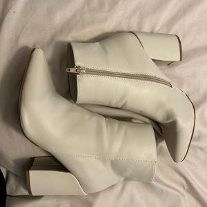 Off white booties